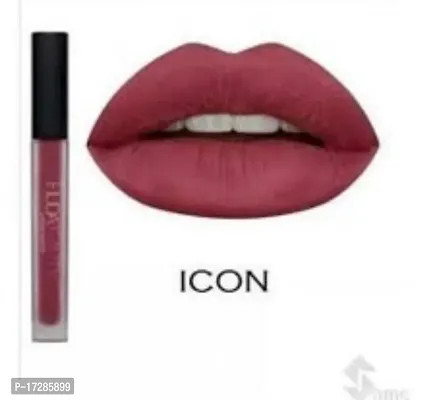Maroon liquid matte lipstick