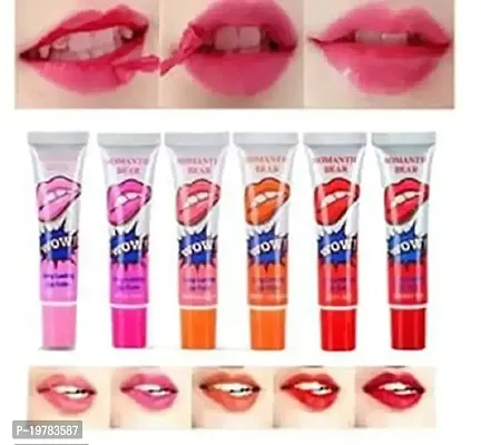 Multicoloured peeloff lipstick (pack of 6)-thumb0