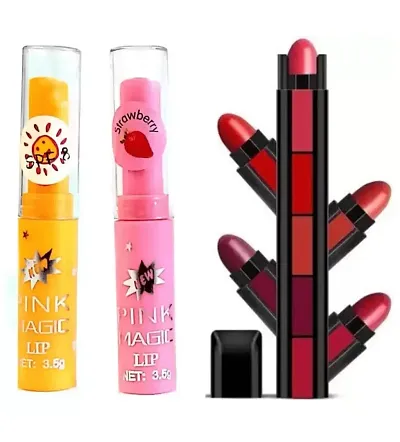Lip Balm And Lipstick Combo For Women