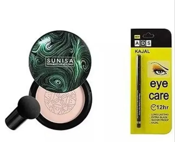 Face Foundation And Eye Kajal Combo