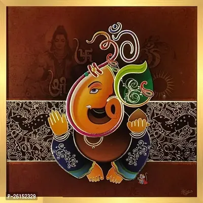 Anaadi Hanuman Ji Bajrangbali Wall Painting With Photo Frame