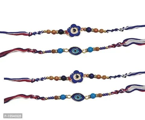 Rakhi For Raksha Bandhan, Pack Of 4