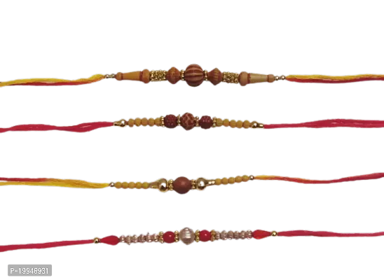 Rakhi For Raksha Bandhan, Pack Of 4