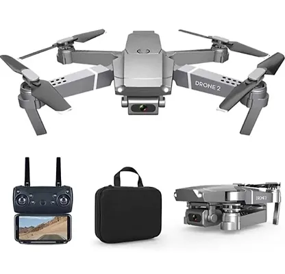 Foldable Remote Control Drone with 1600mAh Battery, HD Wide Angle Lens, and Optical Flow Positioning Camera