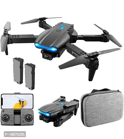 Foldable Remote Control Drone with 1600mAh Battery, HD Wide Angle Lens, and Optical Flow Positioning Camera-thumb4