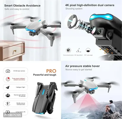 Foldable Remote Control Drone with 1600mAh Battery, HD Wide Angle Lens, and Optical Flow Positioning Camera-thumb2