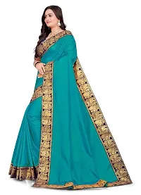 Classic Cotton Silk Lace Work Saree with Blouse piece-thumb2