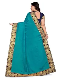 Classic Cotton Silk Lace Work Saree with Blouse piece-thumb3