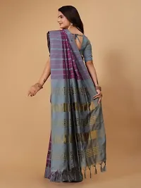 New Cotton Printed Saree With Blouse-thumb3