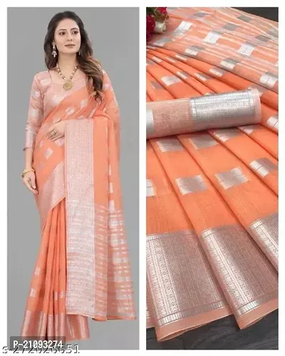 New Look Cotton Saree With Blouse