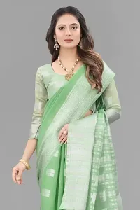 New Look Cotton Saree With Blouse-thumb2