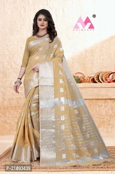 New Look Cotton Saree With Blouse