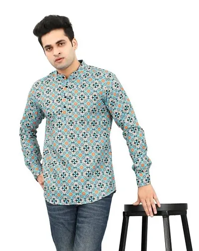 Hot Selling Cotton Blend Kurtas For Men 