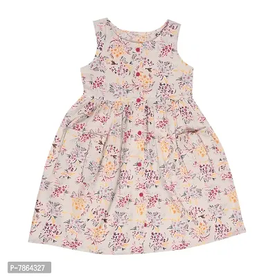 Gianna Kids Cotton Printed Frock Multicolor