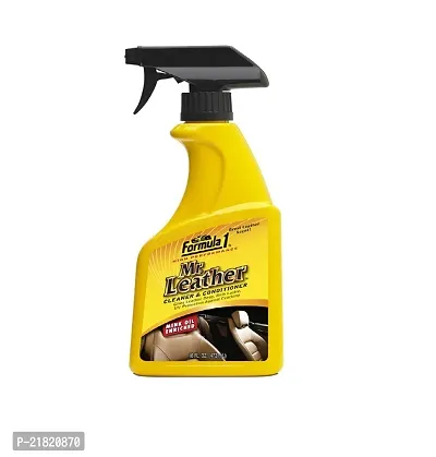 Formula 1 Mr.Leather Spray Cleaner and Conditioner for car  Bikes (473 ml) USA-thumb0