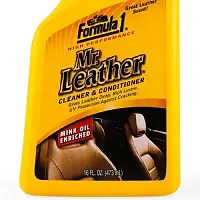 Formula 1 Mr.Leather Spray Cleaner and Conditioner for car  Bikes (473 ml) USA-thumb2