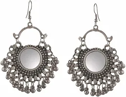 Stylish Silver Brass  Jewellery Set For Girls  Women-thumb3
