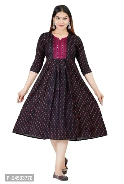 Fancy Rayon Kurtis For Women-thumb0