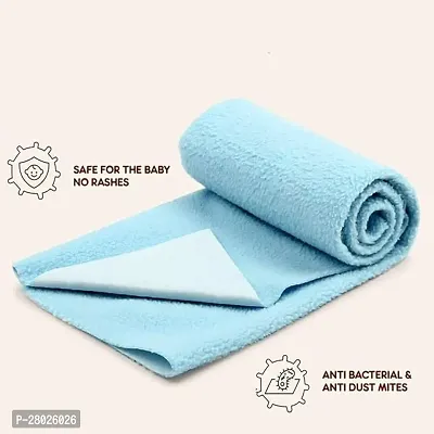 Anti-Piling Fleece Extra Absorbent Mattress Protector for Kids-thumb4