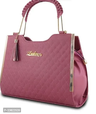 Stylish Solid Handbag for Women-thumb0