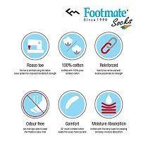 Footmate Unisex Children Toddler Kids Non Skid Cotton Ankle Socks | Soft Breathable  Comfortable | Assorted Seller's Choice-thumb3