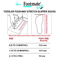 Footmate Unisex Children Toddler Kids Non Skid Cotton Ankle Socks | Soft Breathable  Comfortable | Assorted Seller's Choice-thumb4