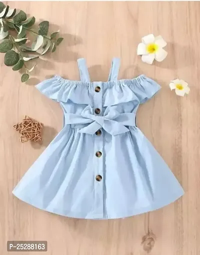 Stylish Fancy Designer Rayon Dresses For Girls-thumb0