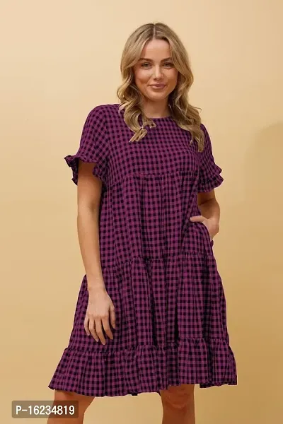 Stylish Women Cotton Western Dress