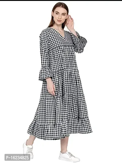 Stylish Women Cotton Western Dress