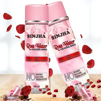 Rose Water Face Pack for Skin Whitening 100ML PACK OF -2