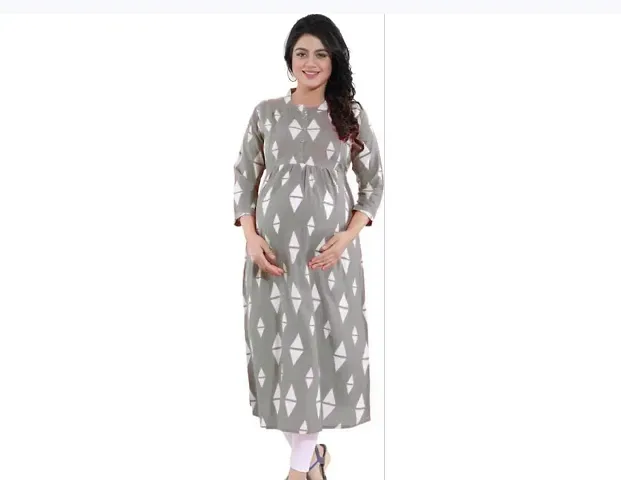 Stylish Rayon Printed Anarkali Kurtis