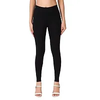 Classic Cotton Lycra Leggings for Women-thumb3