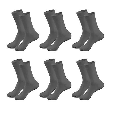 Boys Girls Unisex School Lycra Calf Length Dark Socks (Pack of Pairs = 12 Socks)