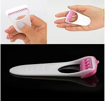 Women's Disposable Plastic Hair Razor  Bikini Shaving Razor For Women- Pack Of 2 (12 pcs)-thumb1