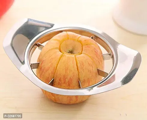 Stainless Steel Apple Cutter / Slicer with 8 Blades and Handle-thumb5