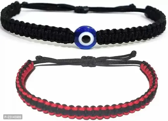 Fabric Bracelet For Men (Pack Of 2)-thumb0