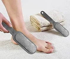 Sided Metal Foot File Scrubber Dead Skin Callus Remover Pedicure Tool Pack of 2-thumb1