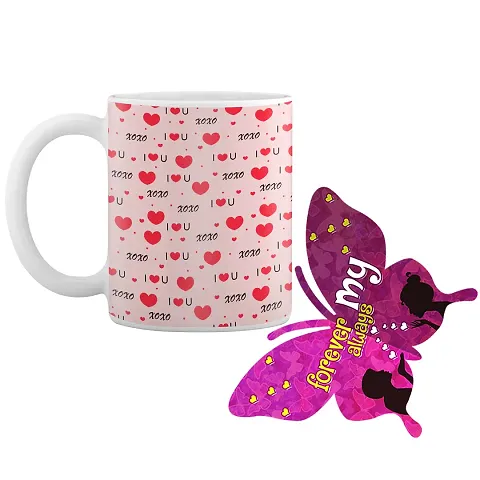 Valentine Combo of Card and Printed Mug