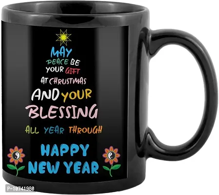 New Year And Christmas Gift For Boyfriend Girlfriend Husband Wife Design Ceramic Coffee Mug -325 Ml-thumb0