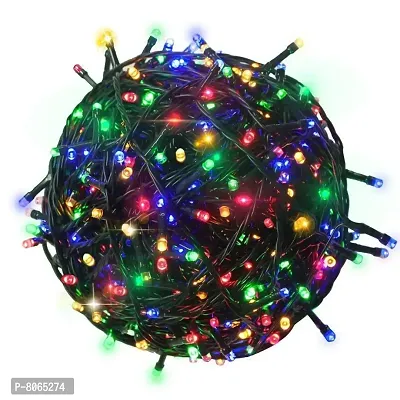 LED String Serial Light 50 Meter with 8 Modes Changing Controller with 200 led Bulbs for Diwali, Christmas Home Decoration.Heavy Duty Copper Led String Light . Rice String-thumb0