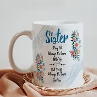 I May not Always be There Rakhi Gift for Sister Printed Coffee Mug, Teddy, Chocolate, Keychain-thumb1