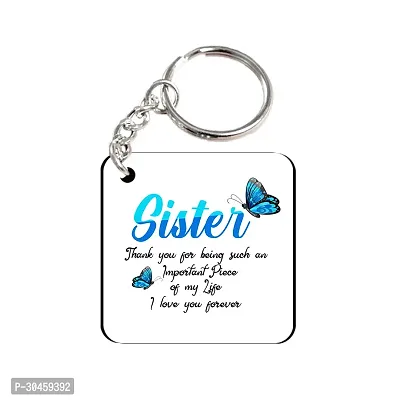 Thank You for being Rakhi Gift for Sister Printed Coffee Mug, Teddy, Chocolate, Keychain-thumb2