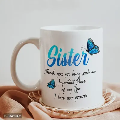 Thank You for being Rakhi Gift for Sister Printed Coffee Mug, Teddy, Chocolate, Keychain-thumb3