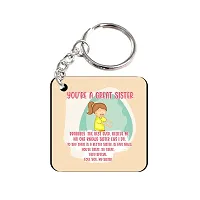 You're a Great Sister Rakhi Gift for Sister Printed Coffee Mug, Teddy, Chocolate, Keychain-thumb1