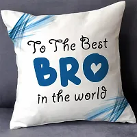 Gift for Rakhi | Rakshabandhan | Birthday for Sister and Brother | Rakhi Gift for Brother | Gift for Sister | Rakhi Gift | Rakhi Gift Ideas | Printed Cushion with Filler-074-thumb1