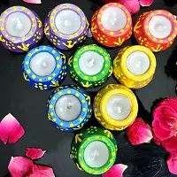 Handcraft Diwali Decoration Candle Set Pack of 10-thumb4