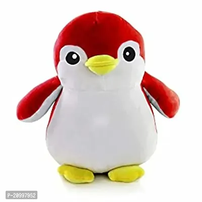 Penguin Soft Toys Baby Toys Kids Toy Toy For Girl Birthday Gift For Girl Boys Toy Gift For Girls Kids Toys For Boys Girl Miniso Soft Toys Toys Gift Items Penguin 18 Cm Red
