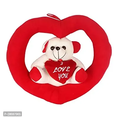 Heart Shape Couple Teddy Soft Toys Baby Toys Kids Toy Toy For Girl Birthday Gift For Girl Boys T Kids Toys For Boys Girl Miniso Soft Toys Toys Gift Items Aqua Red-thumb0