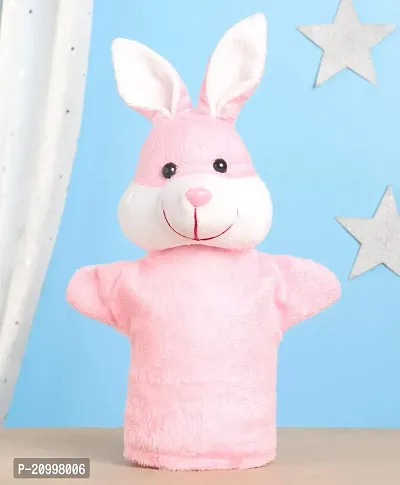 Soft Plush Washable Mini Hand Puppet Toys For Kids Perfect For Story Telling Teaching Preschool Role Play Toy Puppets Of Wild Domestic Animals For Girls And Babies Rabbit