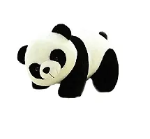 Soft Toyblack White Panda Stuffed Soft Plush Toy Love Girl Size 40 Cm Black And White-thumb1